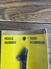 Vintage Re-flect-o-lite Solid Aluminum House Number 4
