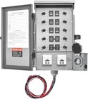 Manual Transfer Switch  50-amp 10-circuit  Prewired Generator Transfer Switch   
