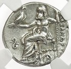 336-323 Bc Silver Macedon Drachm Alexander Iii Posthumous Issue Coin Ngc Xf Pq