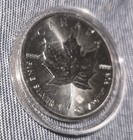 1oz Silver 2015 Canadian Maple Leaf 9999 Fine Coin Canada 5 Dollars Bullion Coin