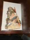 Victorian Die Cut Trade Card Scrap Cut Ladies Women Girls Lot