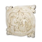 Design Toscano High Relief Medieval Seen Wall Sculptural Hanging 19  By 19 