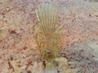 9  Nouveau Art Deco Perfume Czechoslovakia Style Cut Glass Yellow