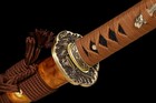 20   Clay Tempered L6 Steel Real Hamon Japanese Samurai Tanto Sword Short Katana