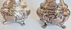 Chantilly  By Gorham Sterling  3 1 2  Salt   Pepper Shakers Excellent No Dents