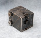 1892  kombi  Tiny Cube Shaped Camera With Box  Copper Clip   Instruction Book