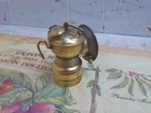 Ca  1913 The Baldwin Lamp John Simmons Co Brass Carbide Miner   s Lamp Nice