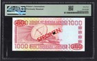Sierra Leone 1000 Leones 4-8-1993 P20as  specimen N 003  Unc Graded 64 Top Pop