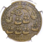 1739 Adams-pbvb-11-s Admiral Vernon Betts Medal Ngc Vf Details Corrosion