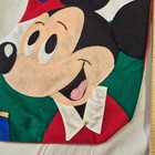 Vtg Disney Mickey Mouse Felt Christmas Stocking Toy Soldier Drum 3d Details
