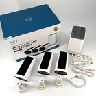 Eufycam 3  3-outdoor Wireless 4k Solar Powered Security Cameras W  Homebase 3