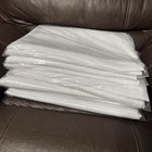 Linentablecloth 120-inch Round Polyester Event   Wedding  White