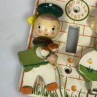 Vtg Cinderella   Prince Charming Light Switch Plate Nursery Originals By Irmi