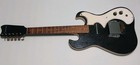 Vtg Silvertone Black Sparkle Guitar 60s For Parts Repair Restoration Project