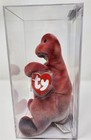 Authenticated Ty Beanie Baby Rex 3rd 1st Gen Dinosaur Mwmt Mq 1995