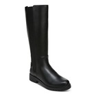 Style   Company Womens Black Strap Accent Side Goring Lug Sole Padded Gwynn Roun