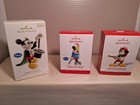 Hallmark Keepsake Ornaments  Lot Of 3-mickey s Movie Mouseterpieces New In Box 