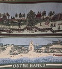 Bob Timberlake 3 North Carolina Landscapes Woven Tapestry Throw Blanket 49x72