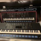 Yamaha Pss-680 Portasound 61-key Midi Keyboard Vintage Tested W  Adapter