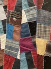 Crazy Quilt Top 36    X 45    Antique Vintage Farmhouse Unfinished Treasure Find