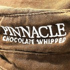 Cadet Military Cap Unisex Brown Pinnacle Vodka Chocolate Whipped Cotton Distress