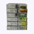 60pcs Hollow Body Frog Fishing Lures Topwater Kit 5 5cm With Box 12 Colors