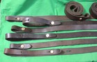 Very Good  Yugo Yugoslavian Sks Leather Rifle Sling W metal Keepers