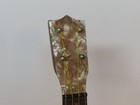 Vintage Soprano Ukulele Black Diamond Pearl Headstock  case  estate Find   Regal