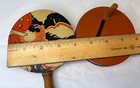 Vintage Halloween Noisemaker Lot U s  Metal Toy Mfg  Co  Witch Jack-o-lantern