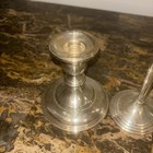 Foursterling Silver Candlesticks Selling As A Step
