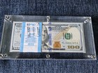  60 High Quality Usa  3 Pack  Acrylic Money Case Currency Holder 100 Bills