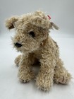 Ty Taffy Terrier Puppy Dog Stuffed Plush Animal Brown Beanie Baby 1997 9   
