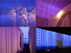 Inflatable Cube Tent Inflatable Night Club With Led Lights For Party Event