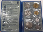 Official Israel 7 Coin Mint Uncirculated Set  lira Period  In Ogp
