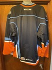 Authentic Ccm Pro San Diego Gulls Ahl Hockey Jersey Size 58 3xl Mic Game Weight 