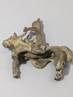 Equestrian Figure Miniature Bronze Kotoko People Chad Central Africa 