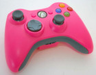 Official Microsoft Xbox 360 Pink grey Gray Wireless Controller Game Gaming Oem