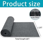 1 Pack Felt Insulation Blanket 8ft X 1 3ft Acoustic Thermal Soundproof Pad