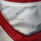 New Nike Ohio State Buckeyes Men   s Xl Elite Basketball Jersey White Red  110