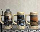 1995 1996 1997 Terry Redlin Series Miller Beer Steins Ducks Unlimited