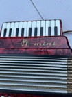 Weltmeister Mini Piano Accordion Red 1960s Vintage 22 12
