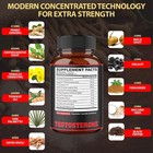 Legal Steroid Anabolic Pills Bulking Testosterone Booster Muscle Grow  11 Herbs