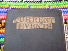 1920 s 1930 s Scrapbook Newspaper Clippings Stamps Lindbergh Hoover Coolidge Etc