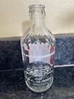 Vintage Glass Embossed Soda Bottle The Pop Shoppe 10 Oz Painted Label Denver  Co