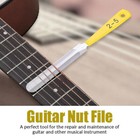 3pcs Guitar Fret Diamond Nut Saddle Slot Grinding Files Set Luthier Repair Tool