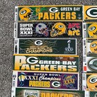 Lot Of 54 Green Bay Packers Nfl Bumper Stickers Vintage And New