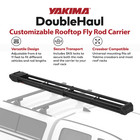 Yakima Doublehaul Customizable Rooftop Fly Rod Carrier  Fits Yakima Crossbars