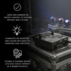     Dmx-4 Dimmer Relay Pack   Four-channel Dmx-512 Controller For Non-dmx Fixtures