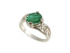 19thc Antique 2ct Emerald silver Ring  Ancient Islam Engraved Koranic Verse Gem