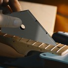 Fret Kisser Guitar Fret Spot Leveling Tool Stainless Steel Luthier Tool For Bass